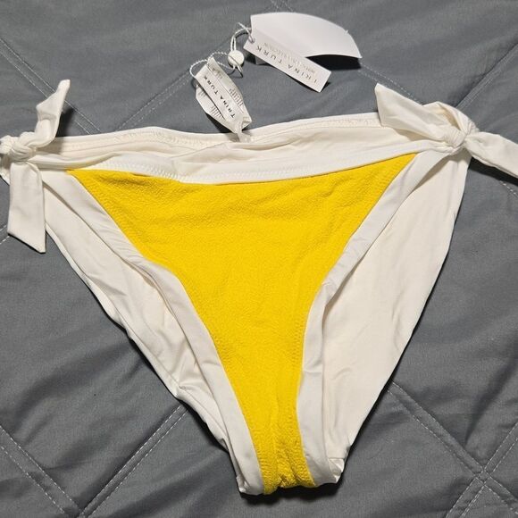 Trina Turk Women's Standard Courtside Tie Side Bikini Bottom - Picture 6 of 6